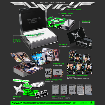 NCT 127 The 7th Album [BLINGY] - CALL 127 Ver. (SMART ALBUM)
