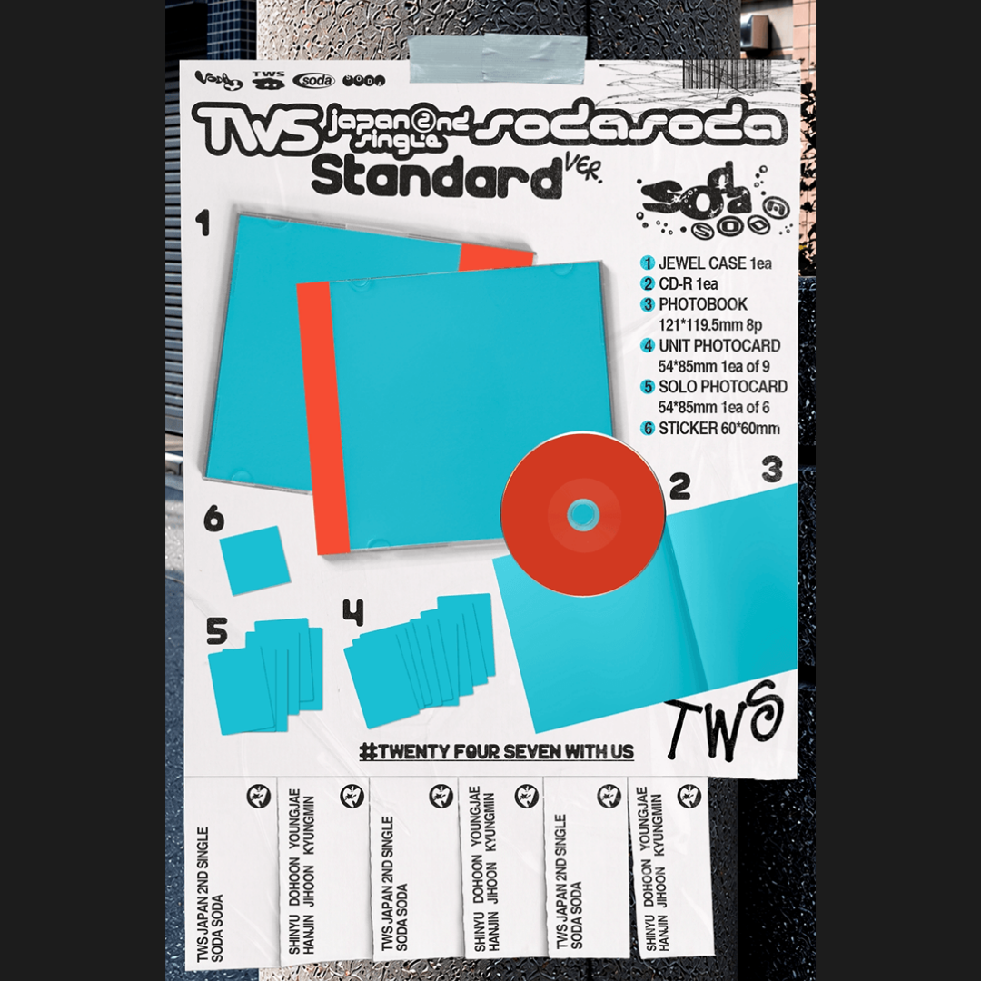 [PREORDER] TWS Japan 2nd Single [SODA SODA] - Standard