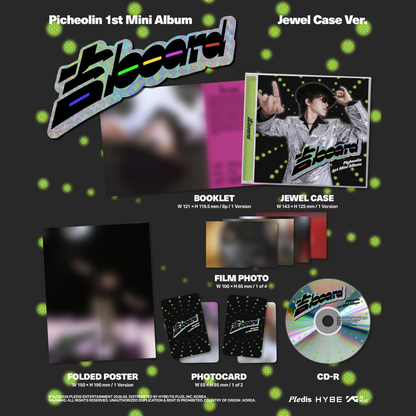 [PREORDER DEADLINE 31/7] SEVENTEEN Picheolin 1st Mini Album ‘吉BOARD(Gilboard)’ - Jewel Case Ver.