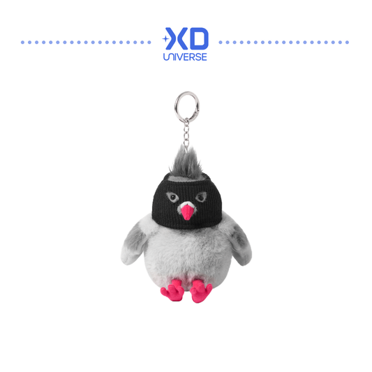 [PREORDER] LE SSERAFIM × ILLIT × KATSEYE [ICONIC BY MISTAKE] Official Merch - Pigeon Plush Keyring