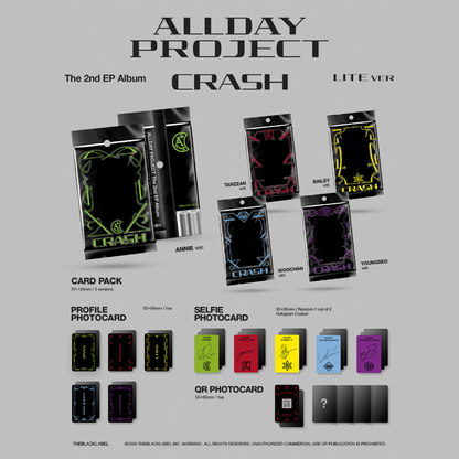 [PREORDER DEADLINE 25/9] ALLDAY PROJECT The 2nd EP Album 'CRASH' - LITE ver.