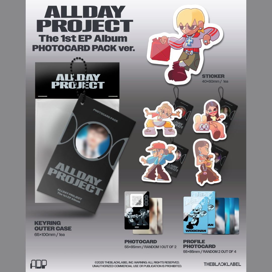[PREORDER] ALLDAY PROJECT The 1st EP Album 'ALLDAY PROJECT' - Photocard Pack ver