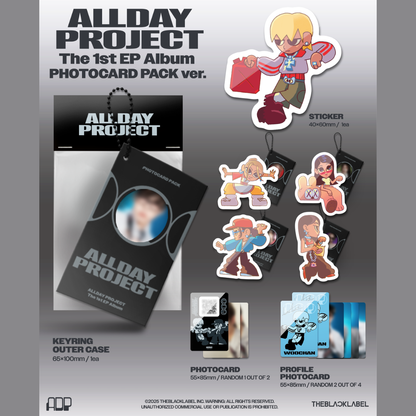 [PREORDER] ALLDAY PROJECT The 1st EP Album 'ALLDAY PROJECT' - Photocard Pack ver