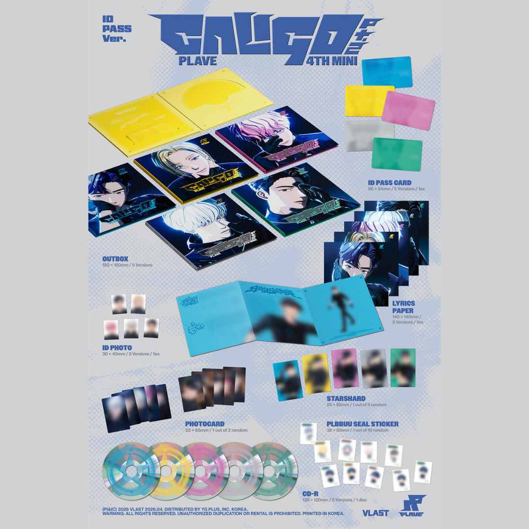 PLAVE 4th Mini Album 'Caligo Pt.2' - ID PASS Ver.