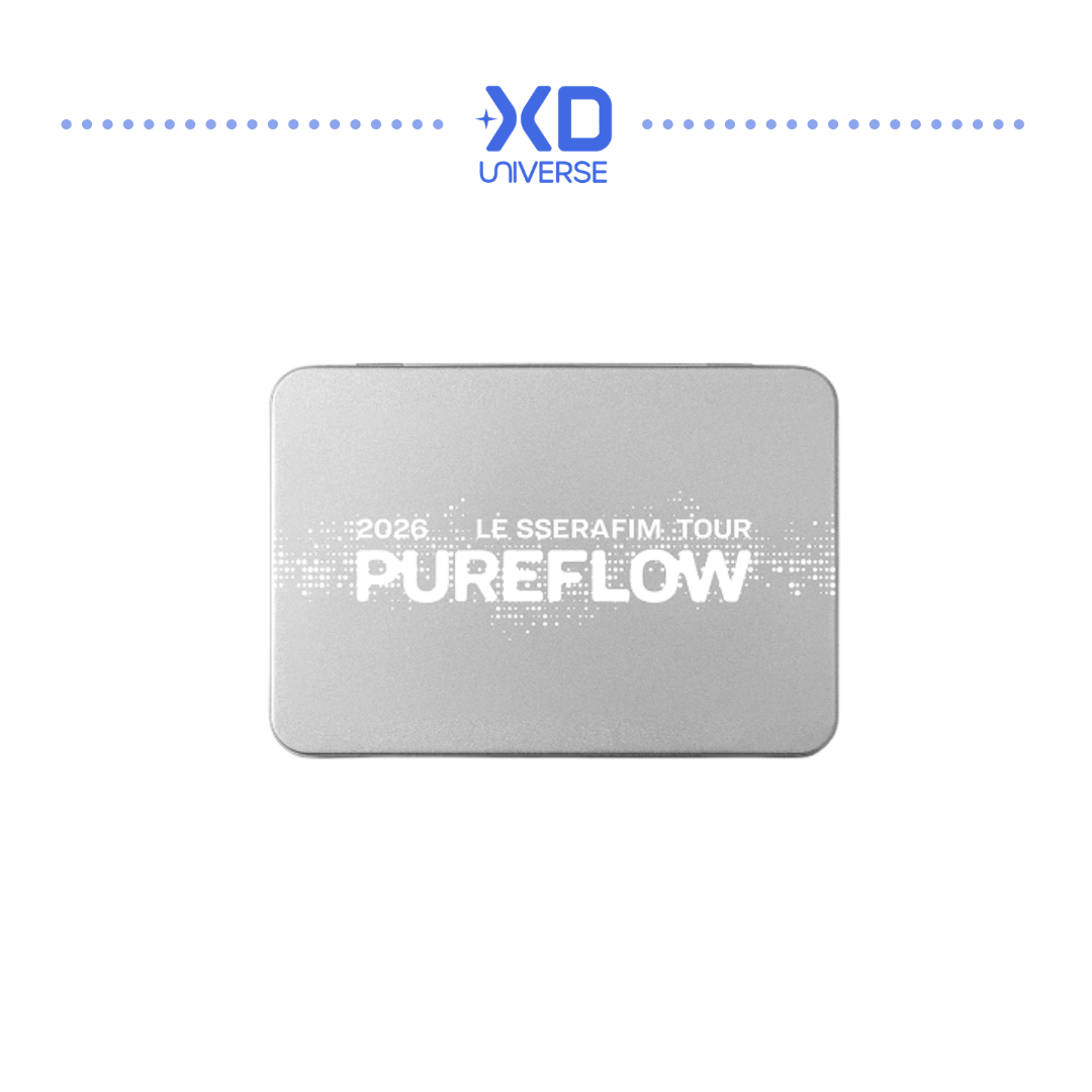 [PREORDER] LE SSERAFIM TOUR ‘PUREFLOW’ Official Merch - Tin case Sticker Set