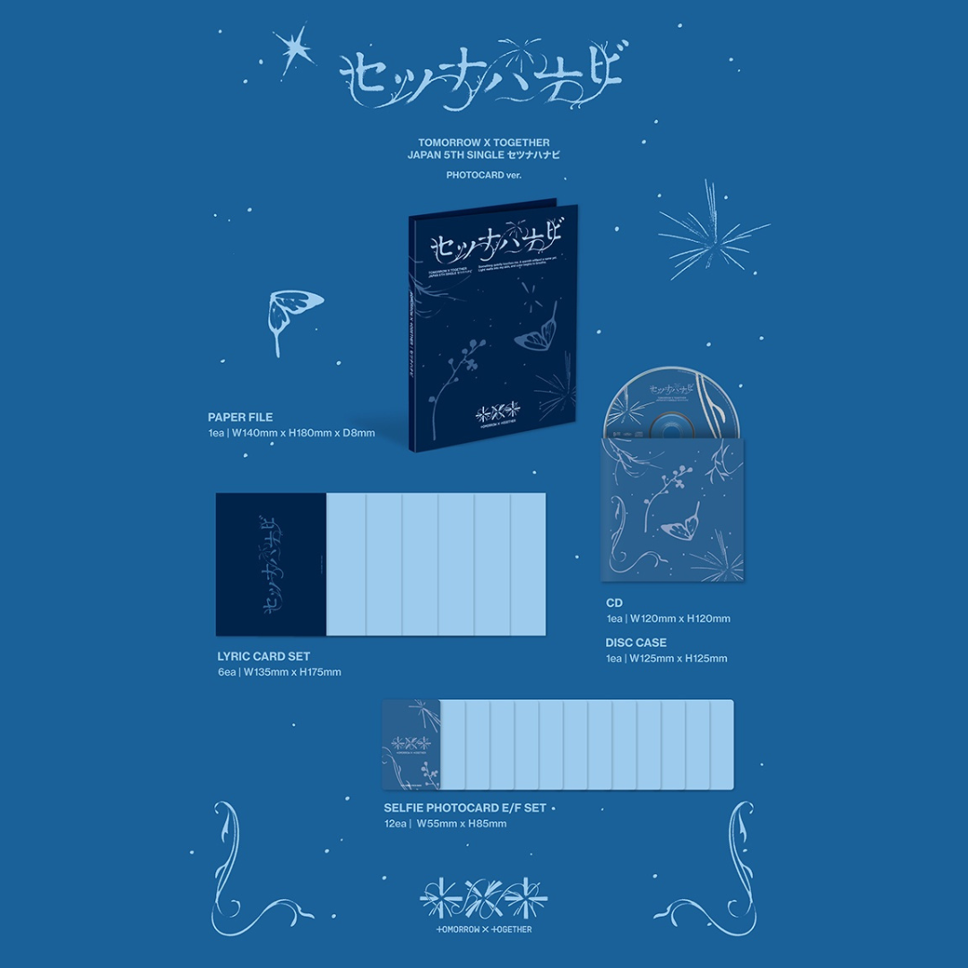 [PREORDER DEADLINE 16/8] TXT JP 5th SINGLE 'Setsuna Hanabi' - Photo Card Edition