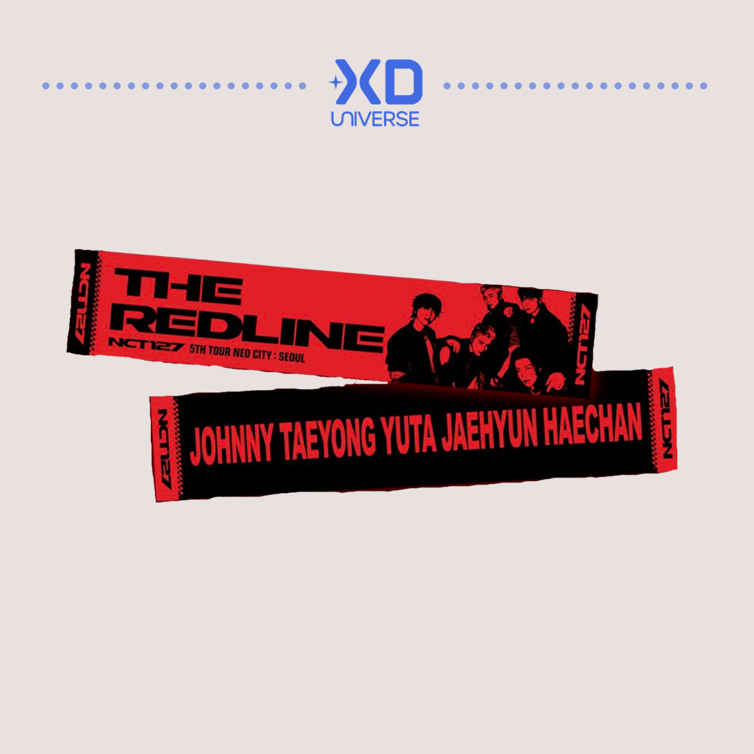 [PREORDER DEADLINE 20/9] NCT 127 5TH TOUR 'NEO CITY - THE REDLINE' OFFICIAL MERCHANDISE - SLOGAN