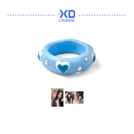 [PREORDER] ILLIT 4th Mini Album ‘MAMIHLAPINATAPAI’ Official Merch - [ILL X NFF] Baby Heart Ring