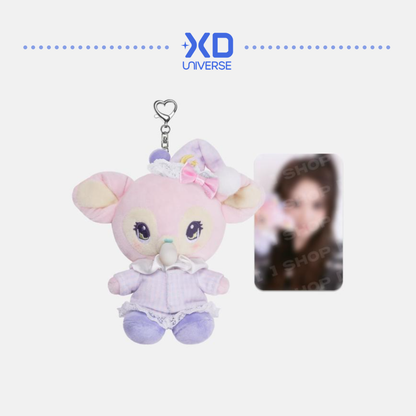[PREORDER DEADLINE 10/7] ARTIST LABEL : NMIXX EDITION OFFICIAL MERCH - SULLBBUNI PLUSH KEYRING BUBBLE Ver.