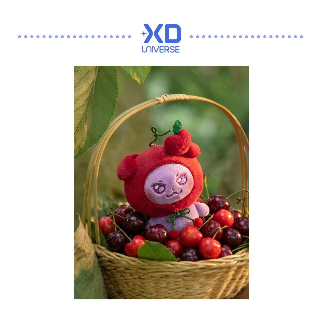 [PREORDER DEADLINE 18/6] ATEEZ MIGHTEEZ Berry Breezy Fairy - Fruit Plush Keyring