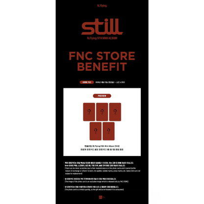 [PREORDER DEADLINE 5/10] N.FLYING 9TH MINI ALBUM [STILL] - Photobook ver.