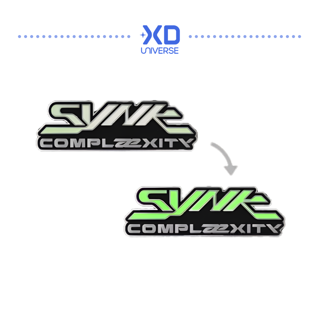 [PREORDER DEADLINE 11/8] aespa LIVE TOUR -SYNK : COMPLaeXITY OFFICIAL MERCHANDISE - Badge