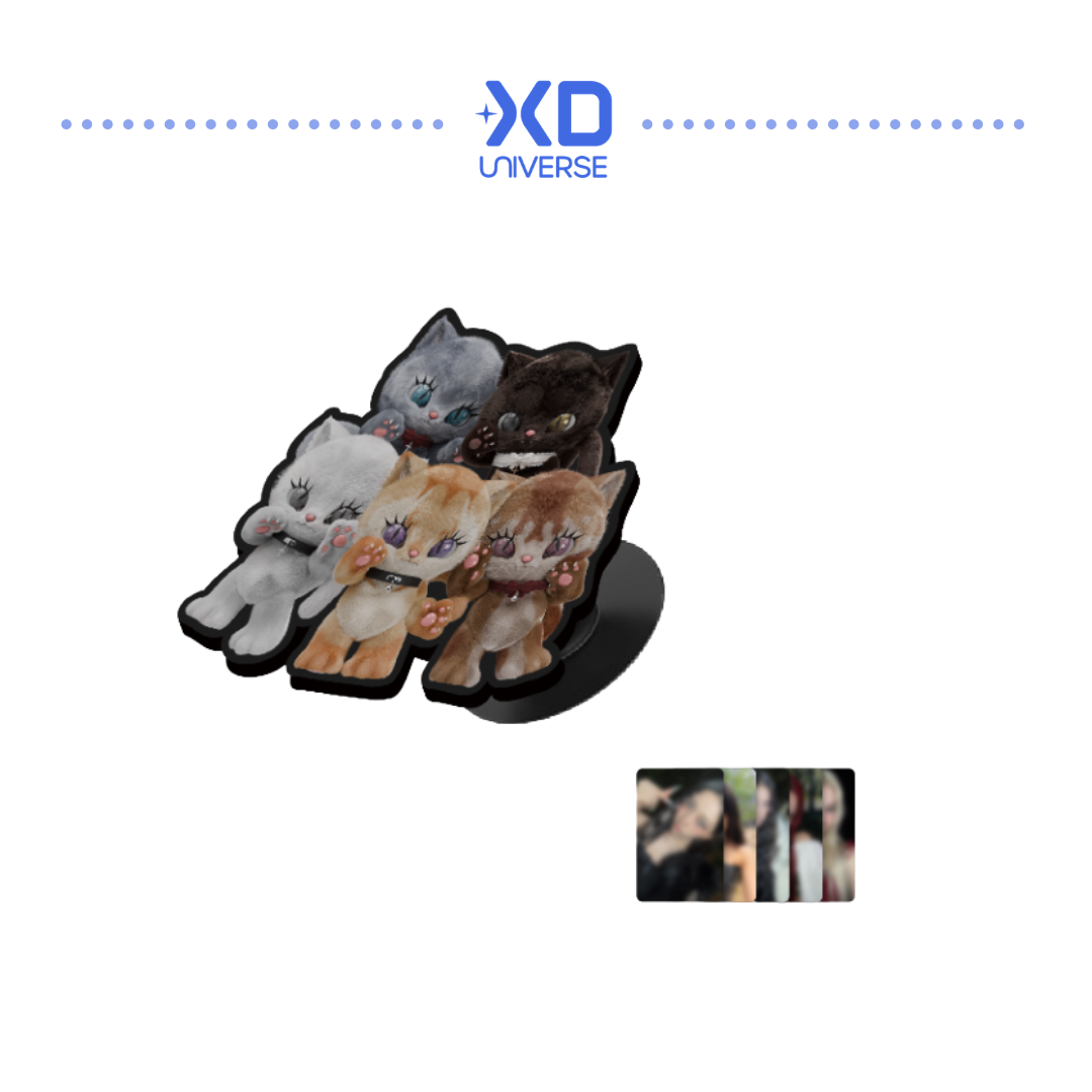 [PREORDER DEADLINE 12/6] MEOVV THE 2nd EP ALBUM [BITE NOW] OFFICIAL MERCH - CHARACTER MAGSAFE PHONE GRIPTOK SET
