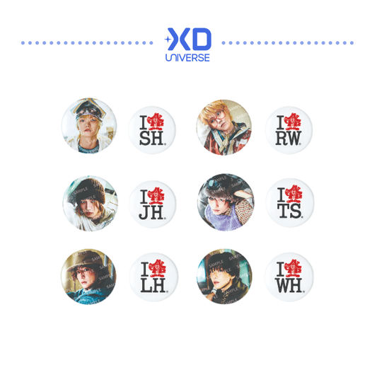 [PREORDER DEADLINE 20/6] BOYNEXTDOOR 1st Studio Album [HOME] Official Merch - Badge Set