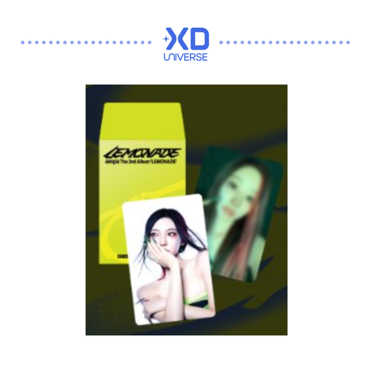 [PREORDER DEADLINE 12/6] aespa WEEK - MAKE IT LEMONADE @ SEOUL OFFICIAL MERCHANDISE - RANDOM TRADING CARD (LEMONADE ver.)
