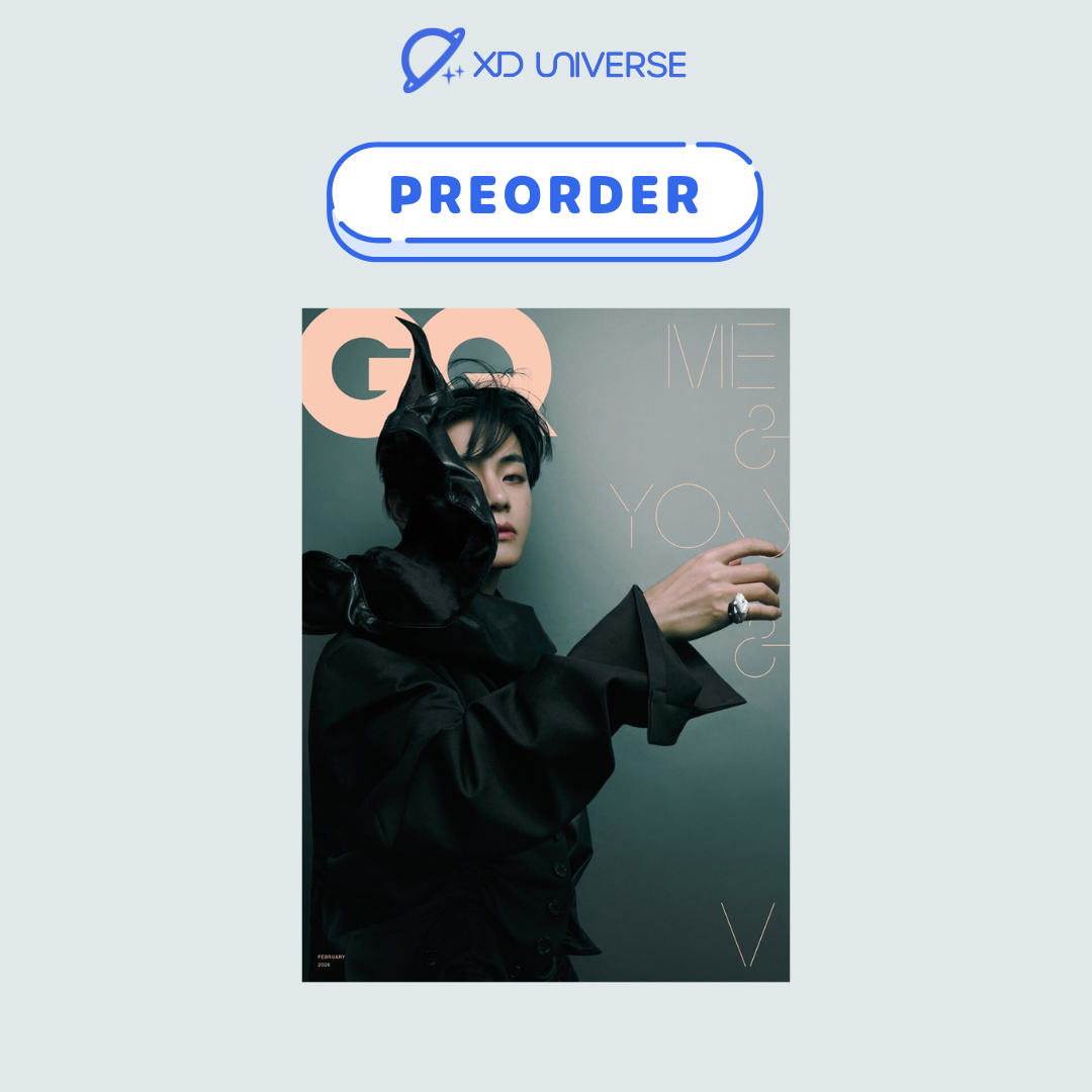 [PREORDER] BTS V GQ KOREA FEBRUARY ISSUE MAGAZINE