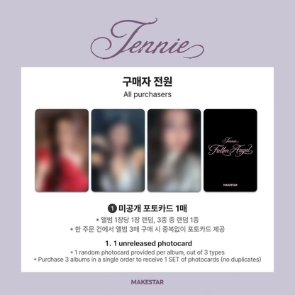 [PREORDER DEADLINE 27/10] BLACKPINK JENNIE FALLEN ANGEL EP - CD