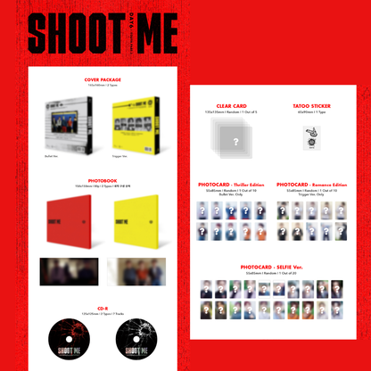 DAY6 - 3RD MINI ALBUM - [Shoot Me : Youth Part 1]