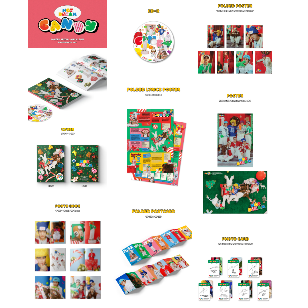 NCT DREAM SPECIAL WINTER MINI ALBUM - CANDY - PHOTOBOOK