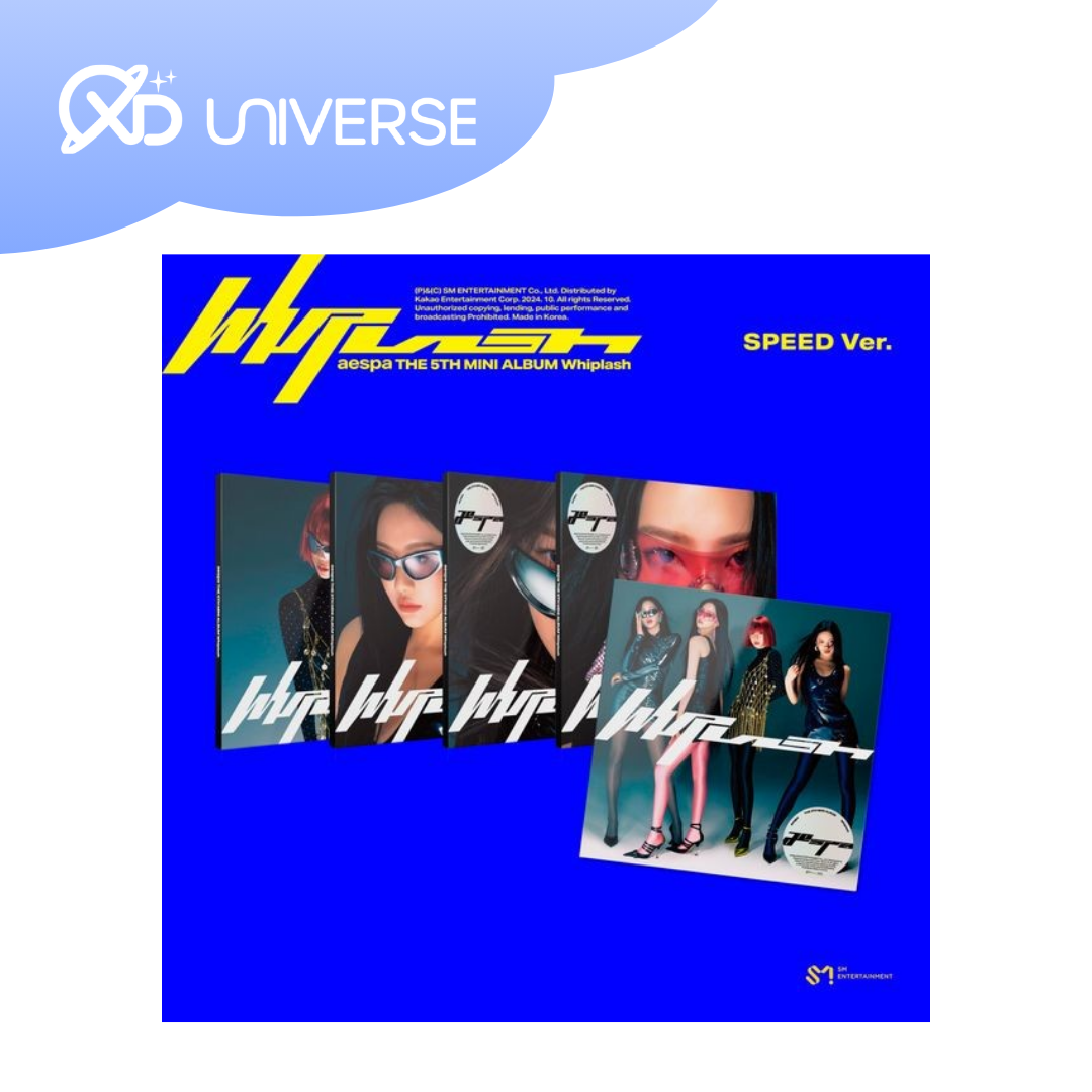 AESPA 5th Mini Album [Whiplash] (SPEED Ver.) (WINTER Ver.)