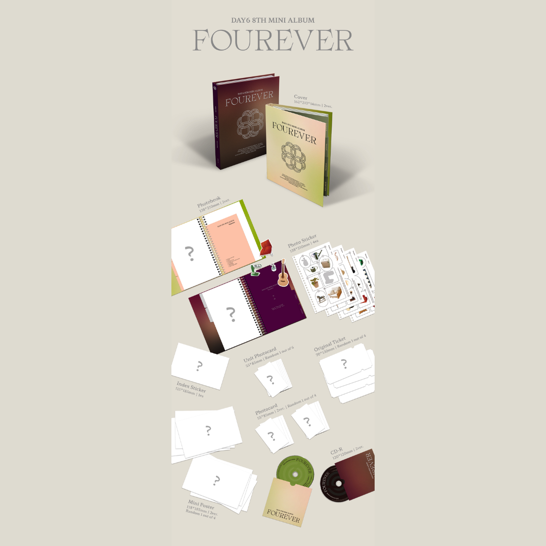 DAY6 - 8TH MINI ALBUM - [FOUREVER]