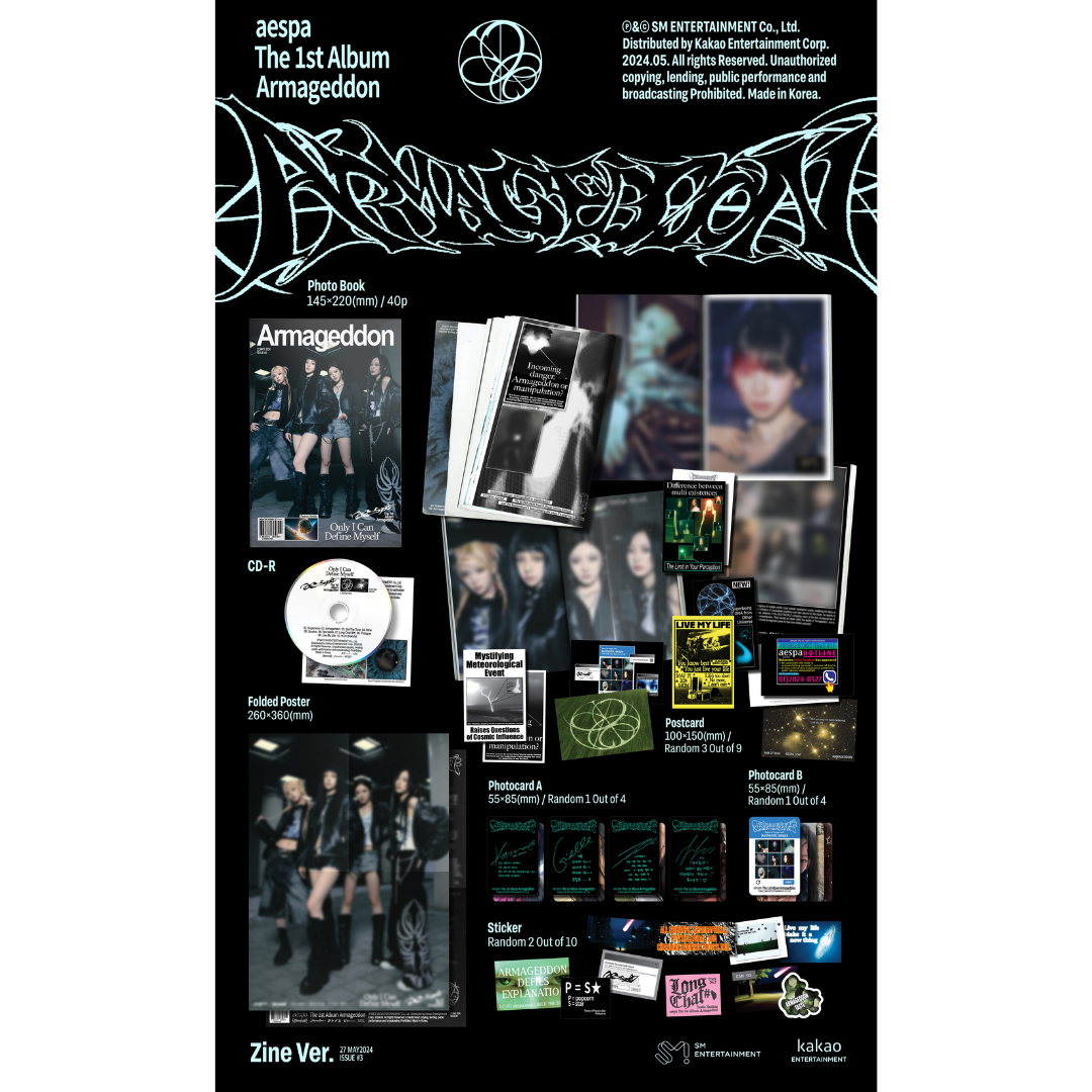 aespa The 1st Album [Armageddon] (Zine Ver.)