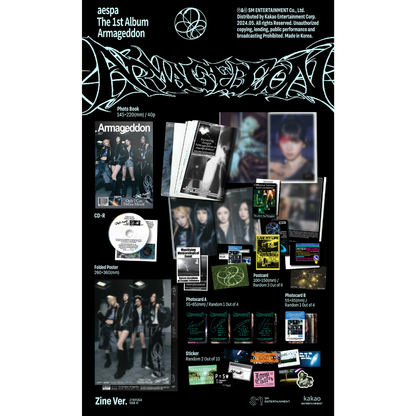 aespa The 1st Album [Armageddon] (Zine Ver.)