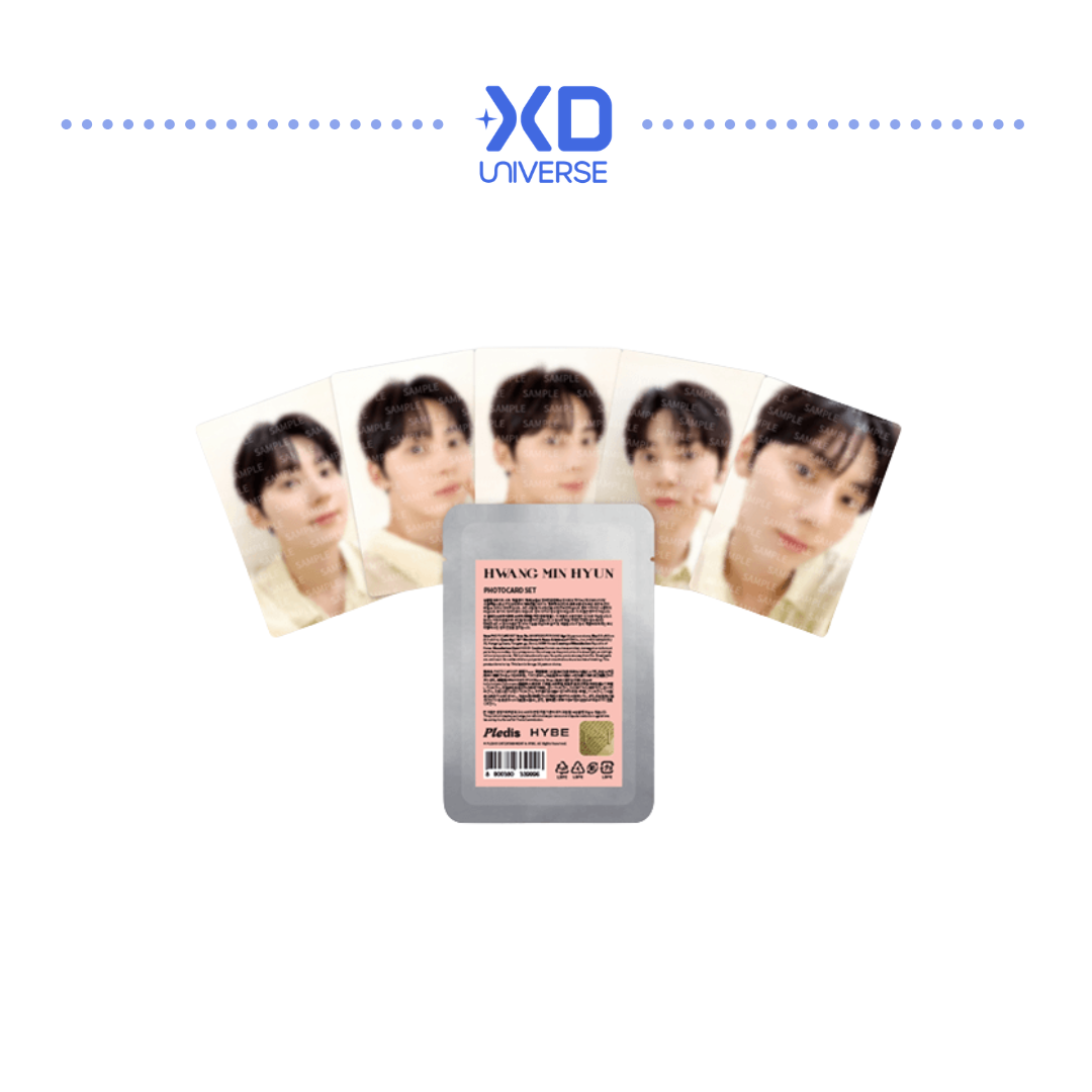 [PREORDER] HWANG MIN HYUN Fan Meeting [PEACH BLOSSOM] Official Merch - PHOTOCARD SET