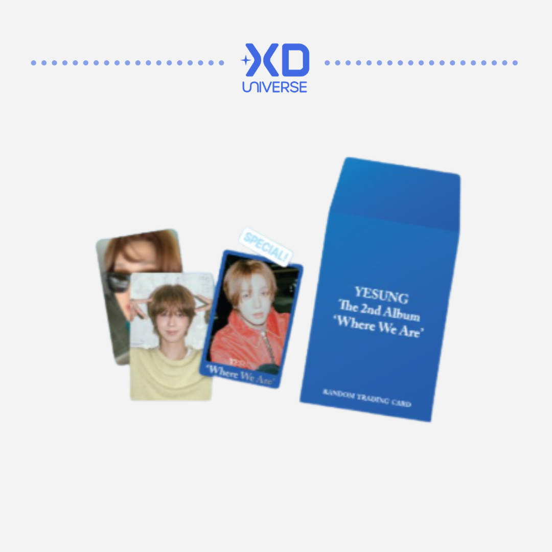 [PREORDER DEADLINE 18/10] YESUNG 10TH ANNIVERSARY TOUR [ABOUT THE THINGS WE CALLED ORDINARY] OFFICIAL MD - RANDOM TRADING CARD (Where We Are ver.)