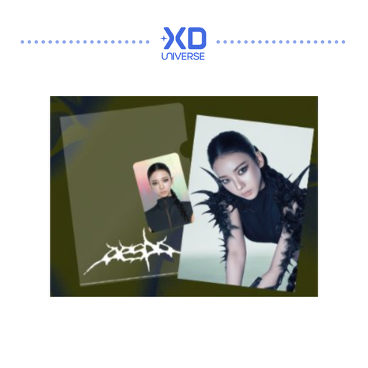 [PREORDER DEADLINE 12/6] aespa WEEK - MAKE IT LEMONADE @ SEOUL OFFICIAL MERCHANDISE - POSTCARD + HOLOGRAM PHOTO CARD SET (WDA ver.)