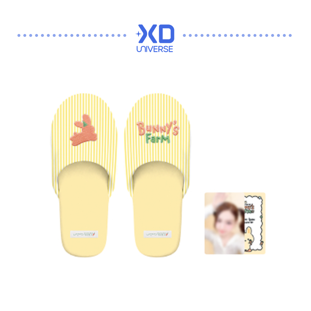 [PREORDER] TWICE Nayeon's Carrot Farm [Bunny's Farm] Official Merch - Room Slippers