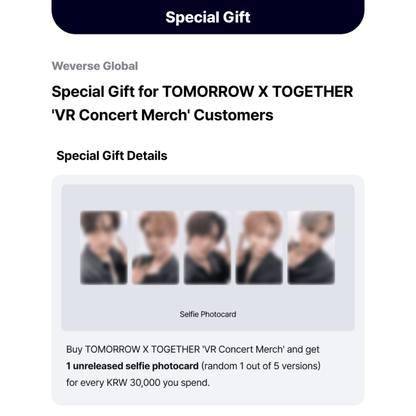 [PREORDER] TXT VR Concert Merch - Bracelet