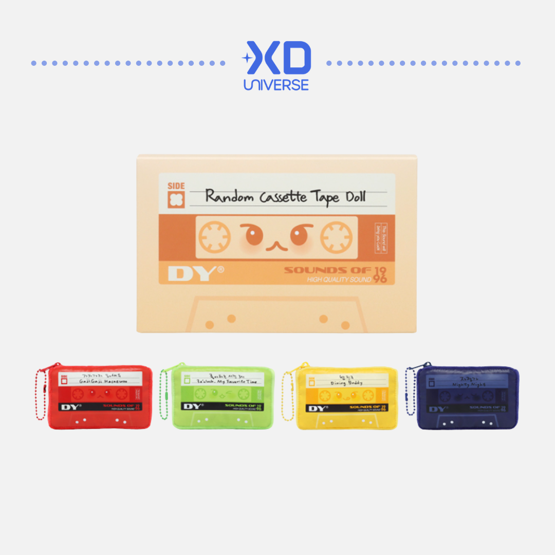 [PREORDER DEADLINE 2/7] NCT DOYOUNG 동시녹음 (SOUND OF MEMORIES) OFFICIAL MERCHANDISE - RANDOM CASSETTE TAPE DOLL