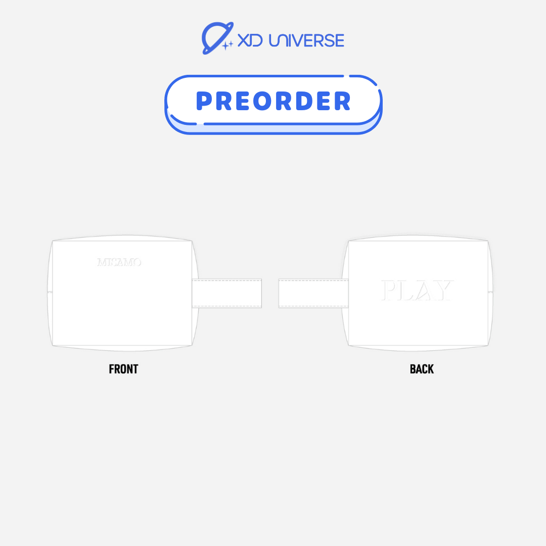 [PREORDER] MISAMO JAPAN's 1st album "PLAY" OFFICIAL GOODS - Pouch