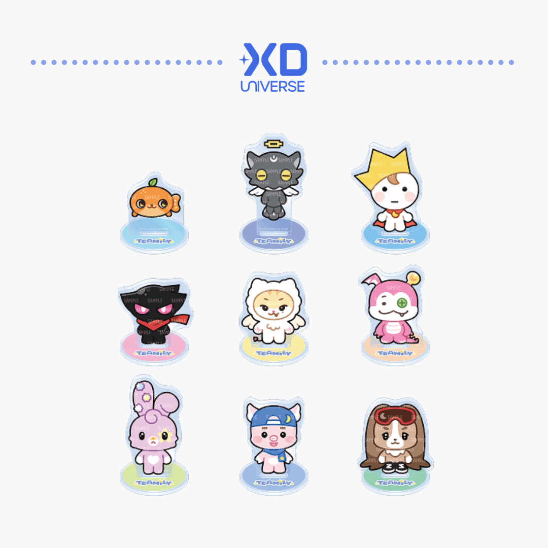[PREORDER] &TEAM TEAMILY Official Merch - Acrylic Stand