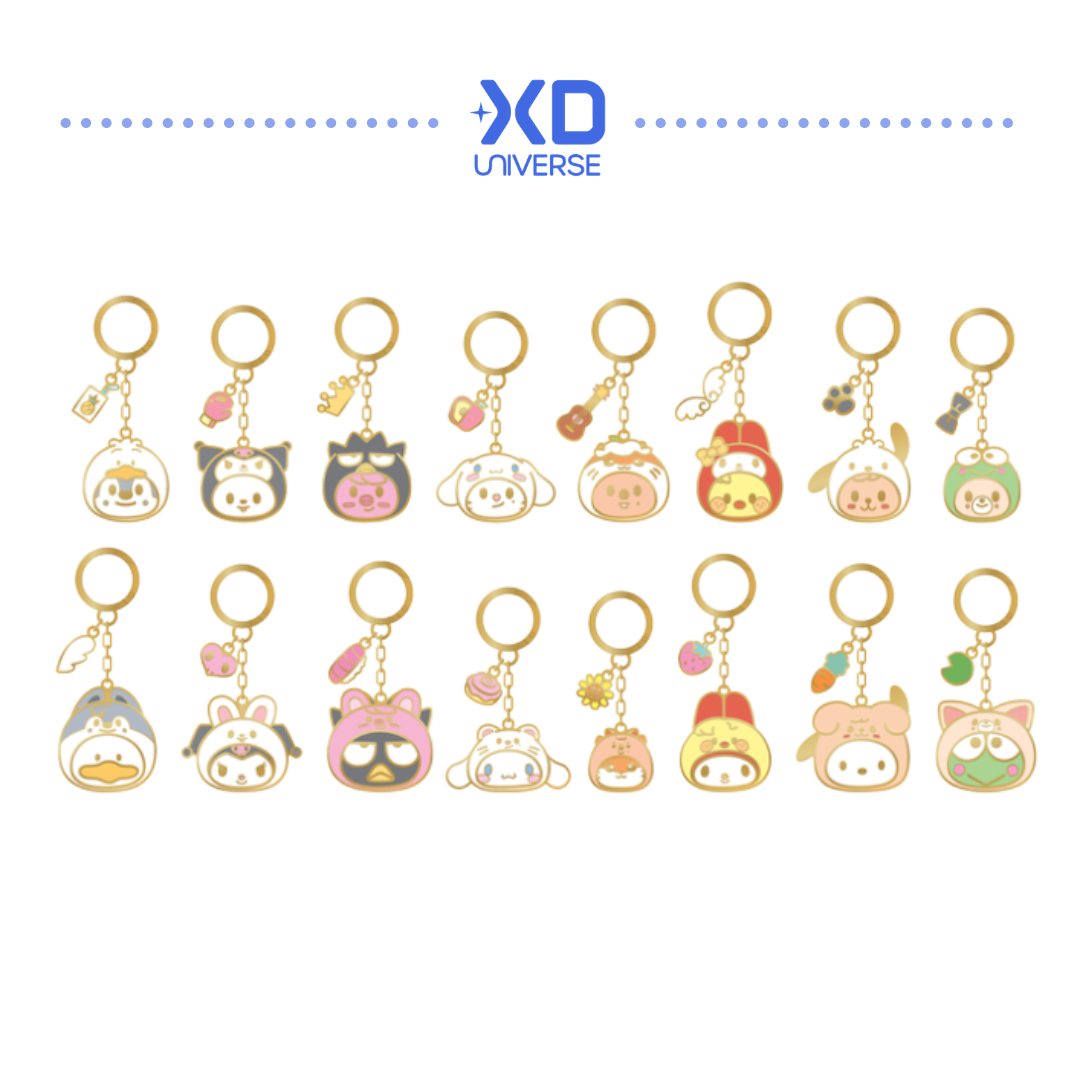 [PREORDER DEADLINE 22/6] SKZOO X SANRIO CHARACTERS MERCH - METAL KEYRING
