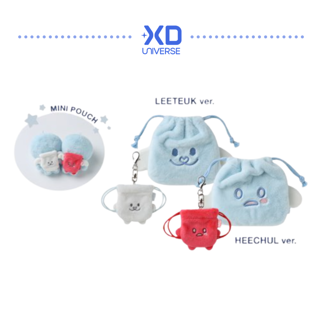 [PREORDER DEADLINE 27/7] SUPER JUNIOR-83z FANCON TOUR [1983] IN SEOUL OFFICIAL MERCHANDISE - CHARACTER POUCH SET