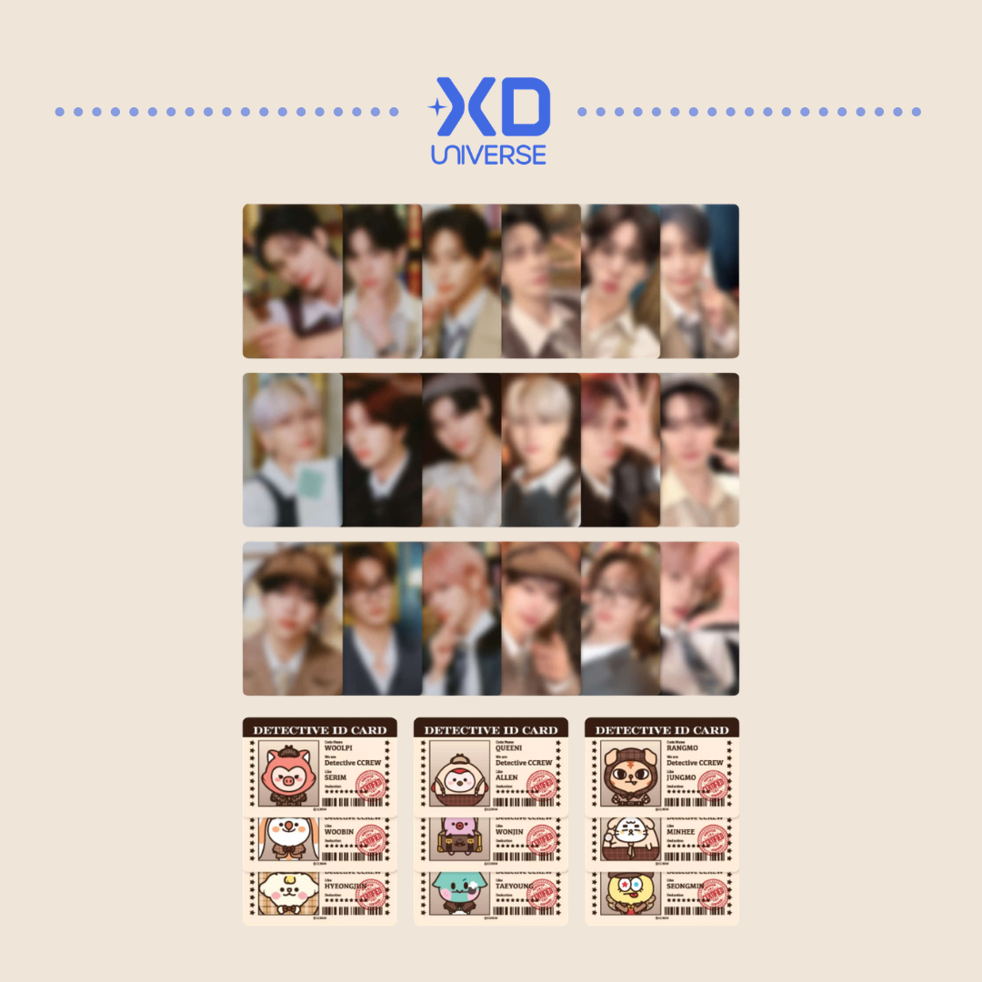 [PREORDER] CRAVITY CHARACTER POP-UP STORE [DETECTIVE CCREW] MD - RANDOM PHOTOCARD PACK