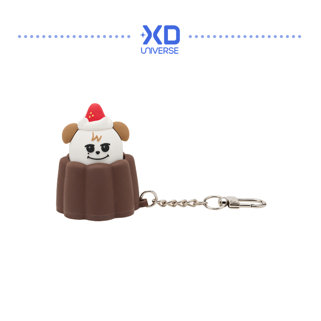 [PREORDER DEADLINE 22/7] KYUHYUN KYUMAE BAKERY POP-UP STORE in SEOUL Official Merch - Canelé KYUMAE Clicker Keyring