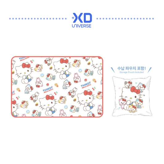 [PREORDER DEADLINE 28/8] <TWINZY X HELLO KITTY> OFFICIAL MERCH - Blanket