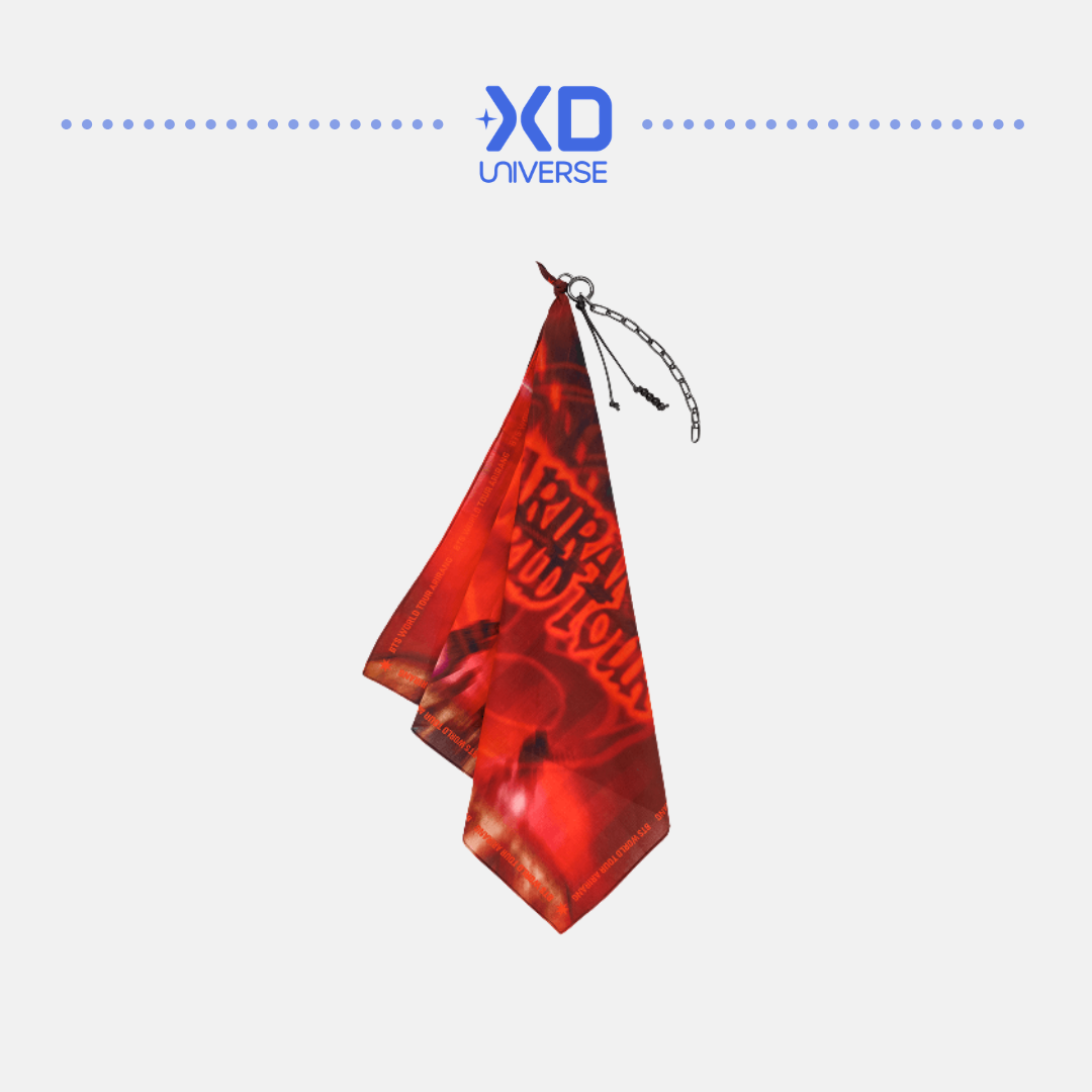 [PREORDER] BTS WORLD TOUR ‘ARIRANG’ 2nd Drop Official Merch - Bandana Keyring Set