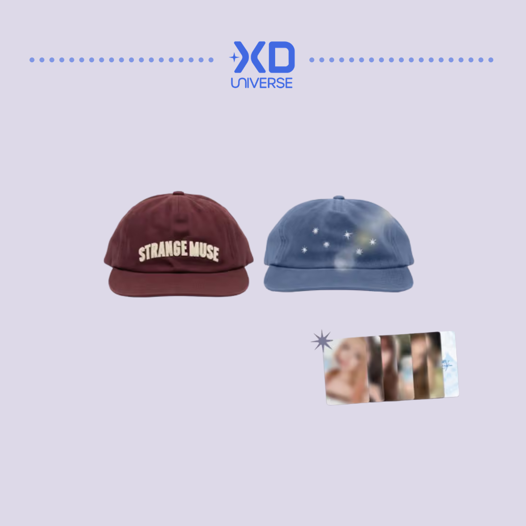 [PREORDER DEADLINE 1/11] NMIXX 6th EP [Strange Muse] POP-UP STORE OFFICIAL MD - UNSTRUCTURED CAP