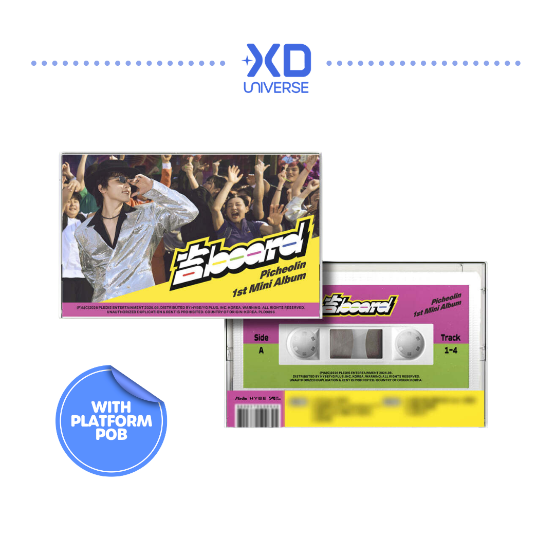 [PREORDER DEADLINE 31/7] SEVENTEEN Picheolin 1st Mini Album ‘吉BOARD(Gilboard)’ - Cassette Tape Ver.