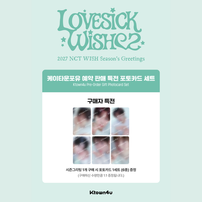 [PREORDER DEADLINE 17/10] NCT WISH 2027 Season's Greetings