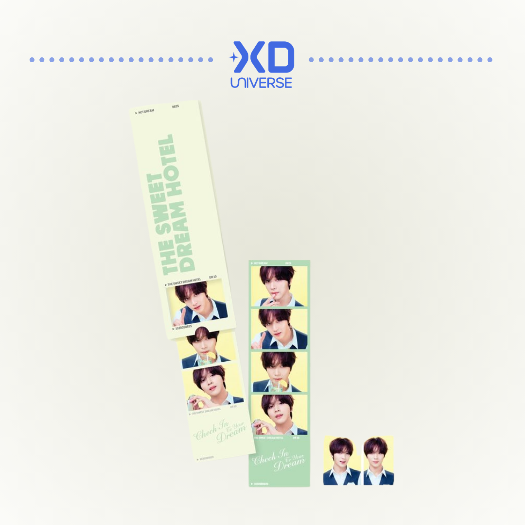 [PREORDER DEADLINE 25/8] NCT DREAM 10TH ANNIVERSARY PARTY <THE SWEET DREAM HOTEL> OFFICIAL MERCHANDISE - 4CUT + ID PHOTO SET