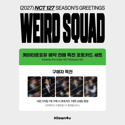 [PREORDER DEADLINE 17/10] NCT 127 2027 Season's Greetings