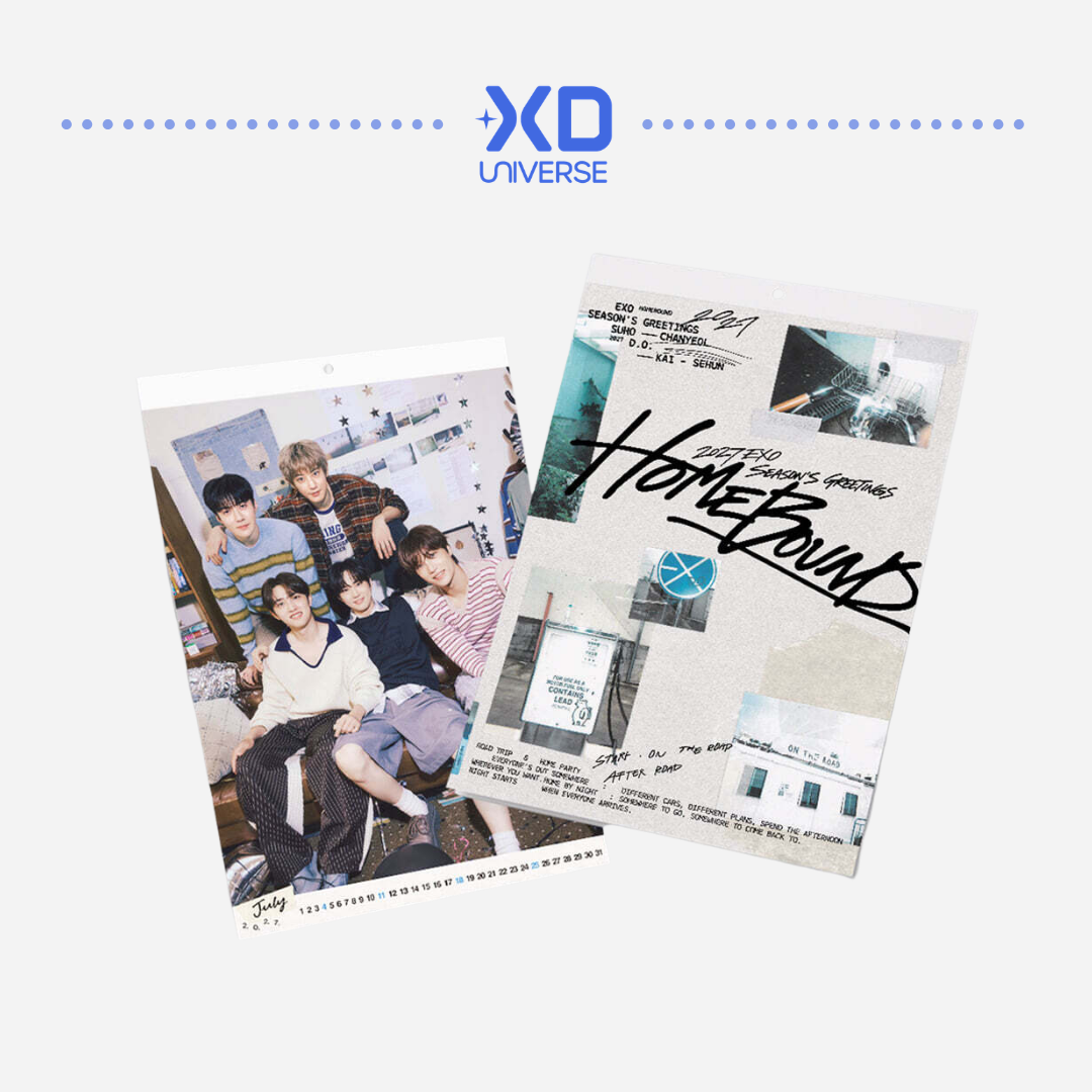 [PREORDER DEADLINE 17/10] EXO 2027 Season's Greetings (Wall Calendar)