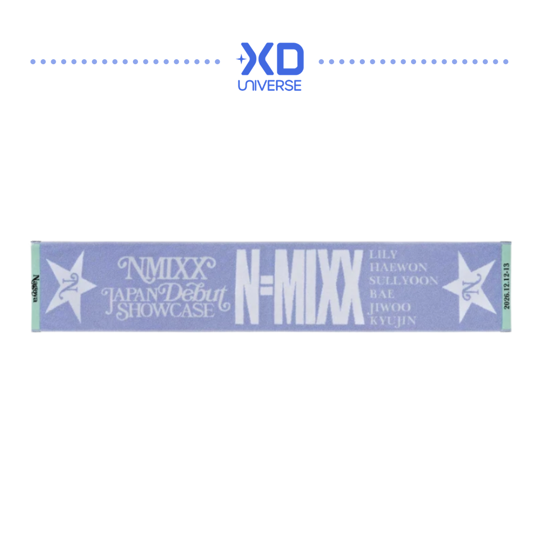 [PREORDER DEADLINE 11/12] NMIXX JAPAN DEBUT SHOWCASE “N=MIX X” Official MD - MUFFLER TOWEL [NAGOYA]