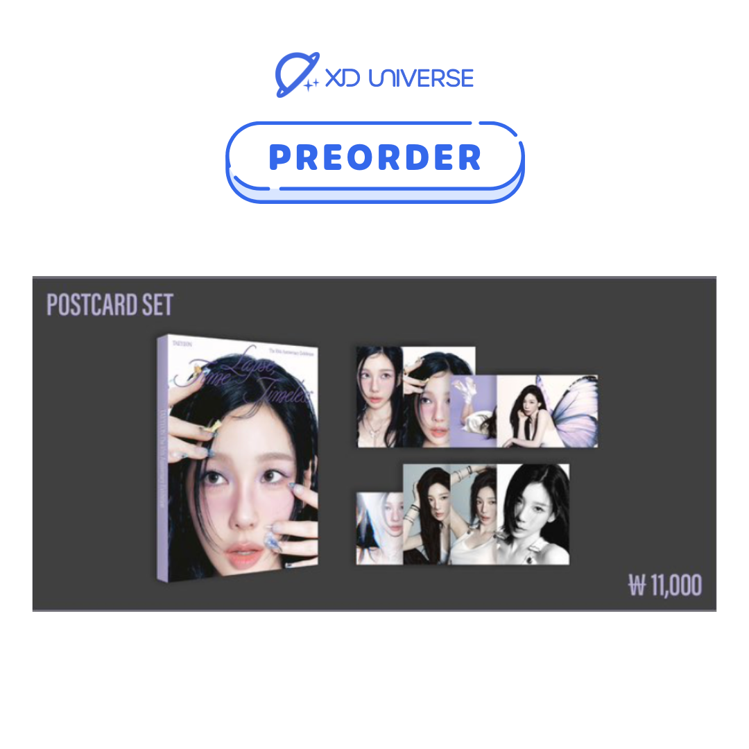 [PREORDER] TAEYEON POSTCARD SET / OFFICIAL MD - The 10th Anniversary Exhibition [Time Lapse, Timeless]