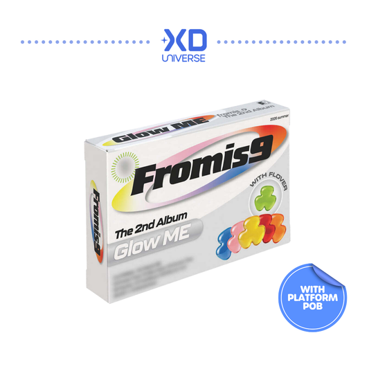 [PREORDER DEADLINE 18/7] fromis_9 THE 2ND ALBUM [Glow ME] - Vitamin Ver.